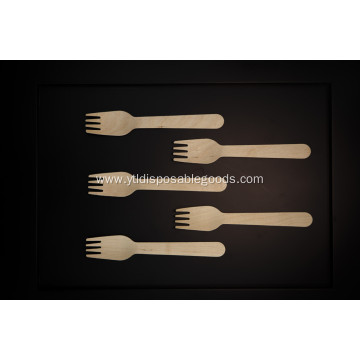 Disposable Aspen Wood Fork